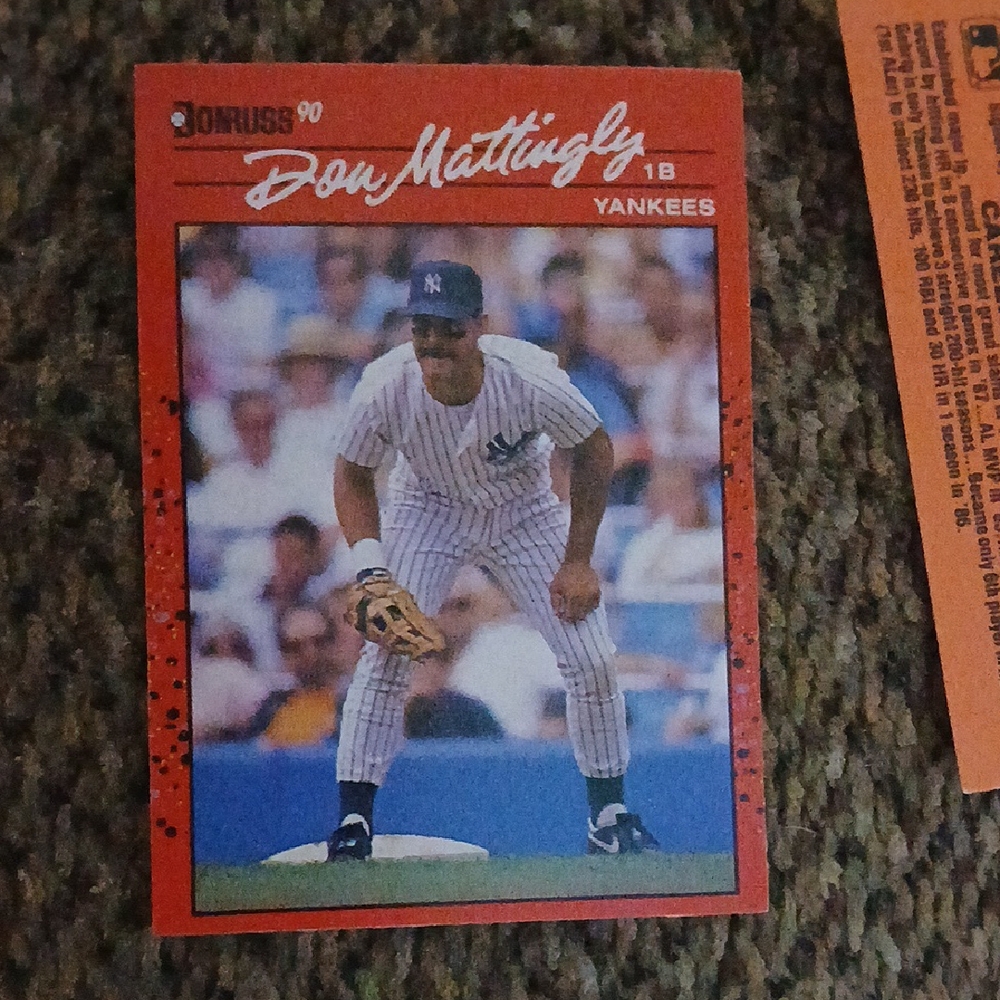 Russ Red and Blue Baseball Card
